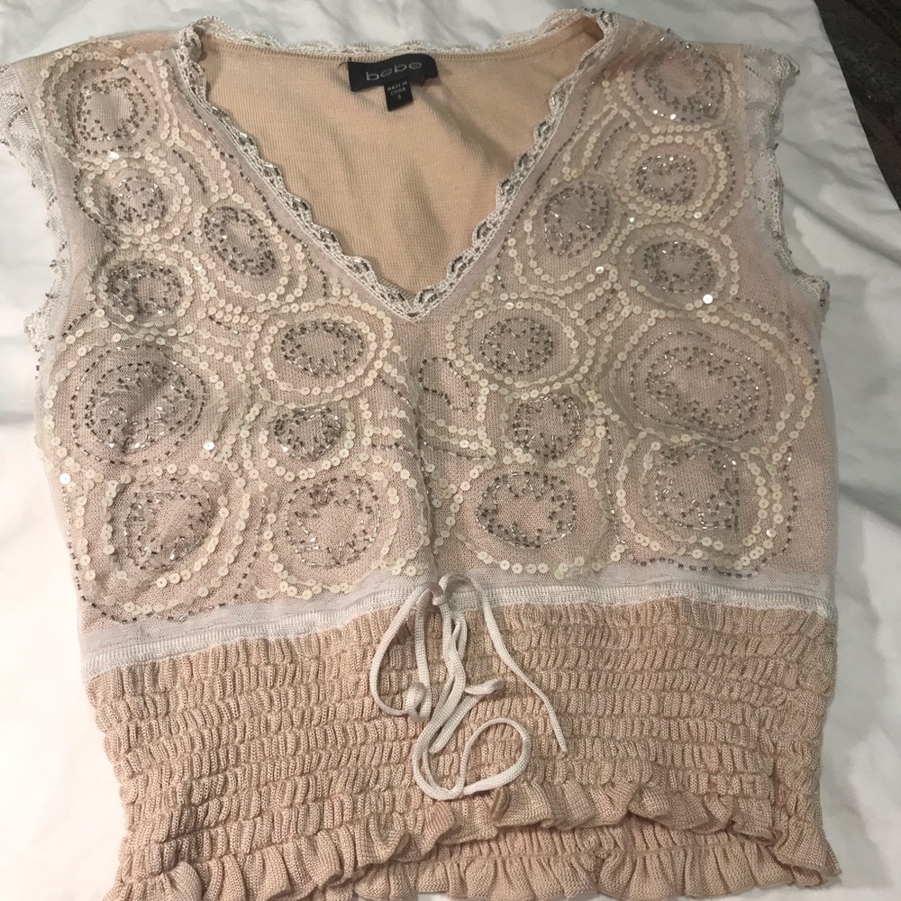 Bebe crop top